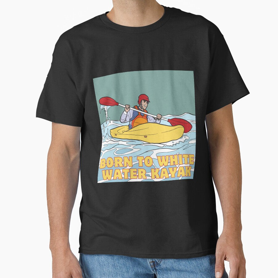 Born to white water kayak by artwaves