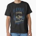 Kayak Fishing River Rugged Typography Design by CalmDownZone ⭐️⭐️⭐️⭐️⭐️