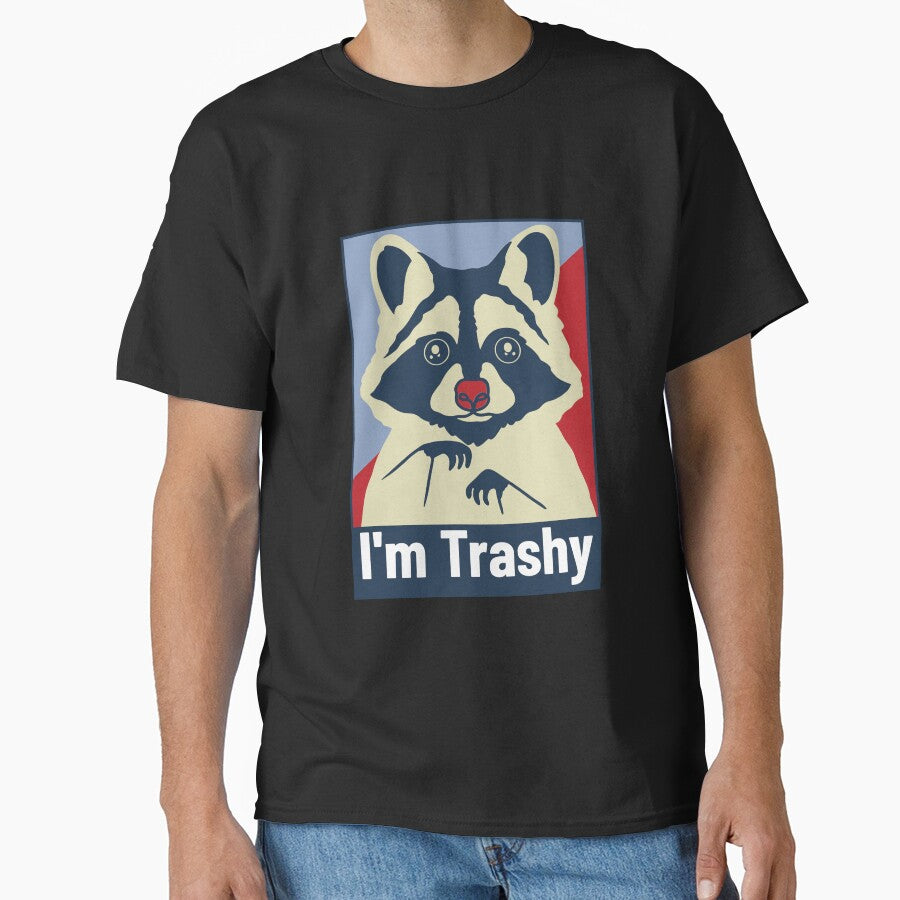 Raccoon: I'm Trashy by friendlyspoon