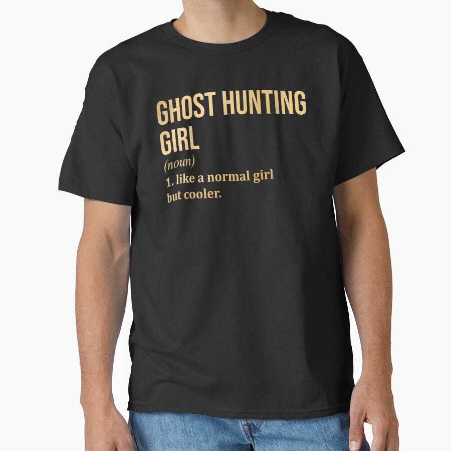 Ghost Hunting Girl Definition in Gold by XCIV