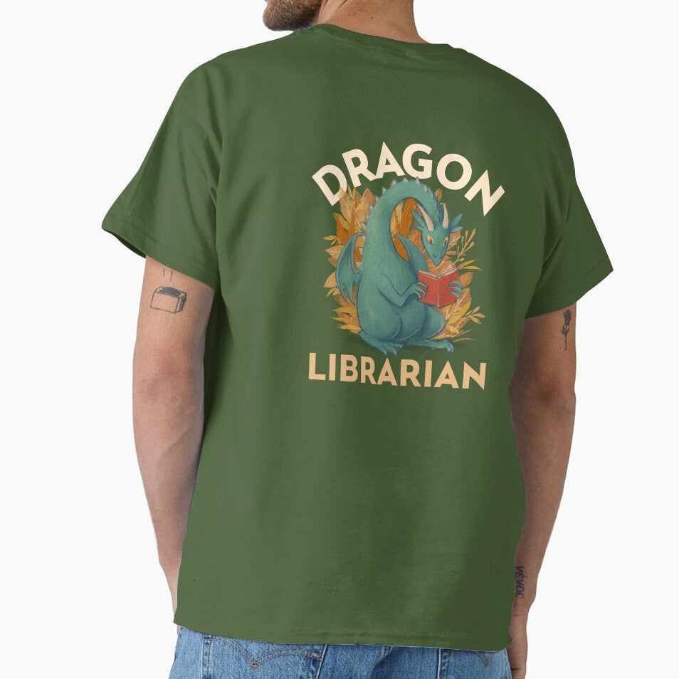 Dragon Librarian, Library Lover by AryaSubramanian