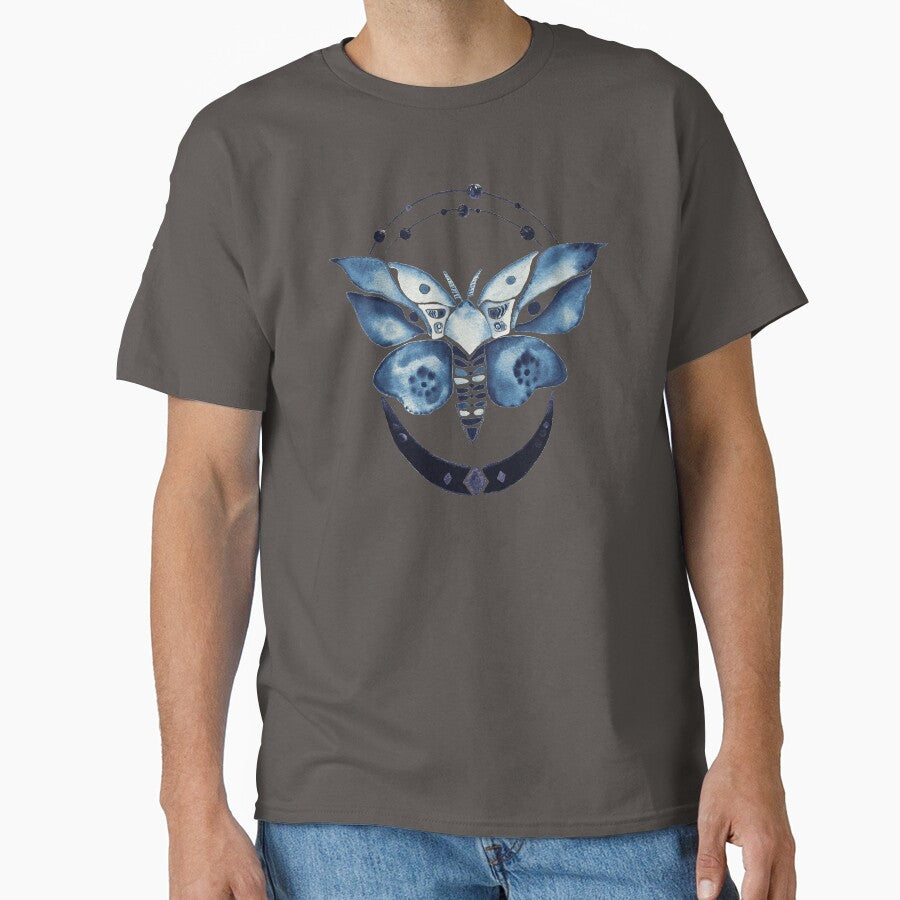 Ice blue crystal moon moth by Isabelle-T