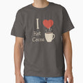 I Love Hot Cocoa Warm Drink Fan by rustyroofco