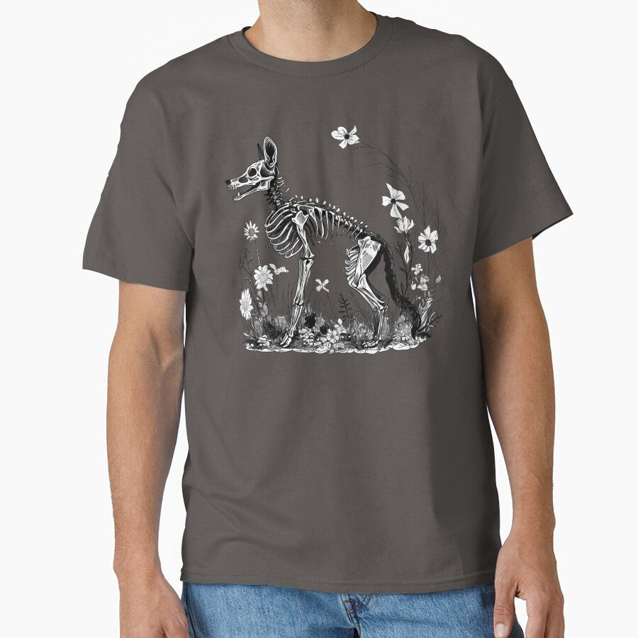 Dog Skeleton White by mushongc
