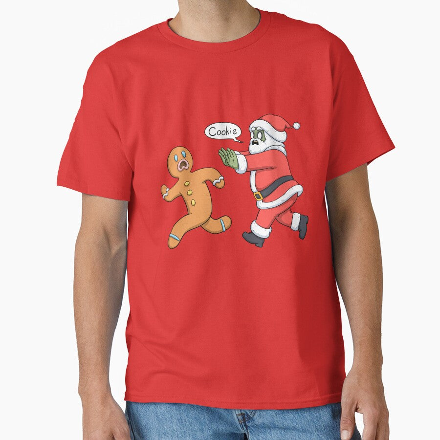 zombie santa and gingerbread man by ComicadaArt