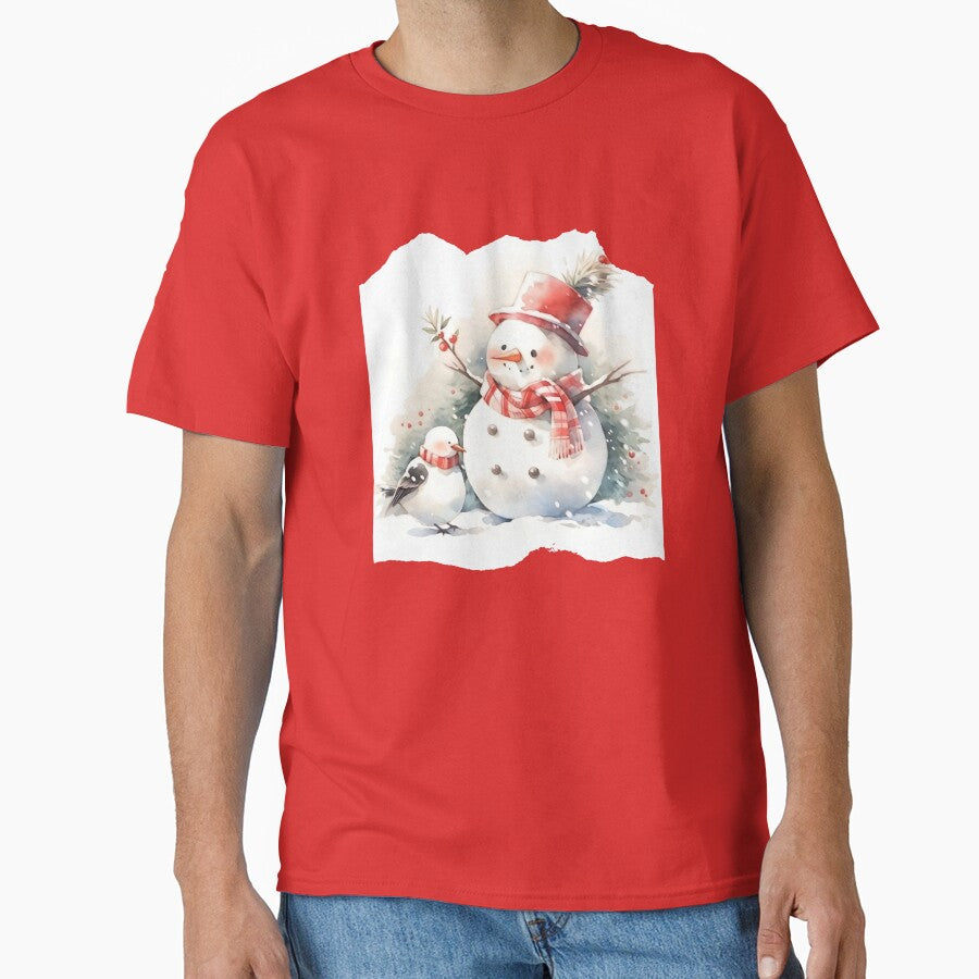 Holiday Snowman by sstudioarts