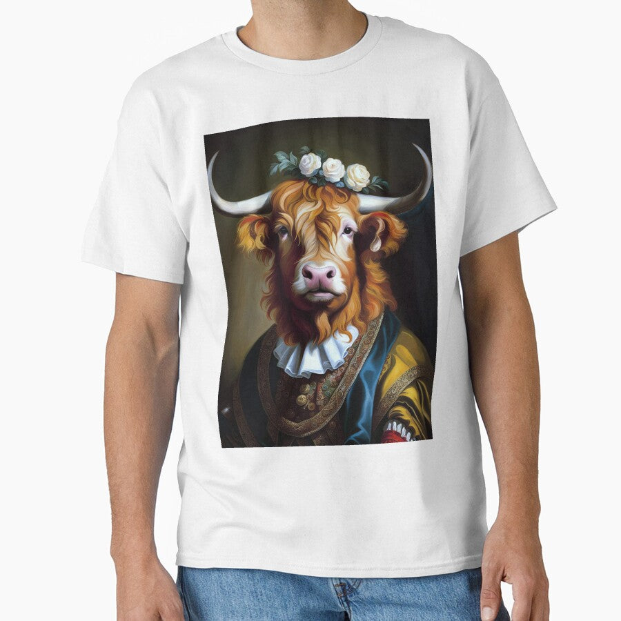Fine Art Highland Cow by GooGooPop
