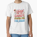 I Came for the Candy, Stayed for the Cheer chrismas holiday Funny kids Boys Girls Christmas Saying Festive Holiday Season Humor by AnimaThread