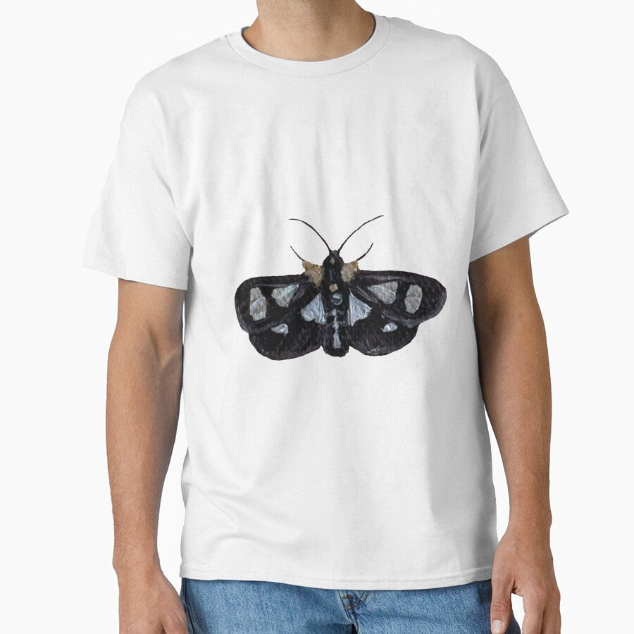 eight-spotted forester moth by kaitlynyaru.art