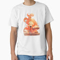 Funny Cartoon Cute Octopus Barista by cArtToonShop