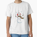 Juggling Snowman Winter Circus - Funny Christmas Holiday Gift by Abdeelol