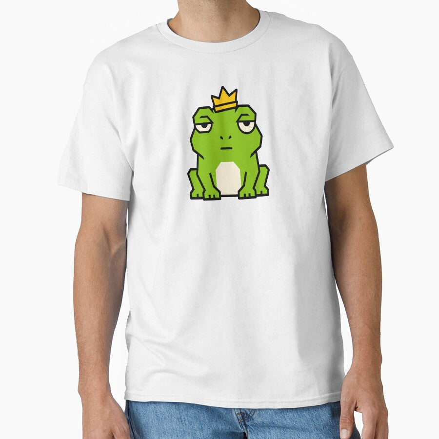 Unimpressed Frog King by Lyfeinsights
