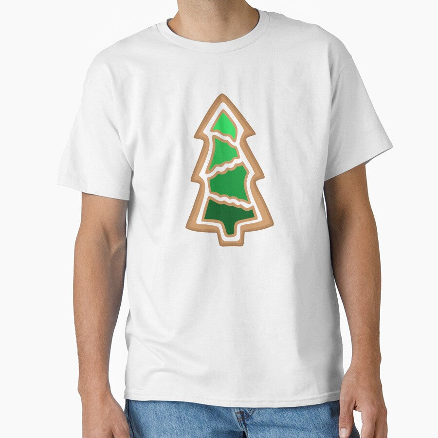 Christmas Tree Gingerbread Cookie by Sartoris Art