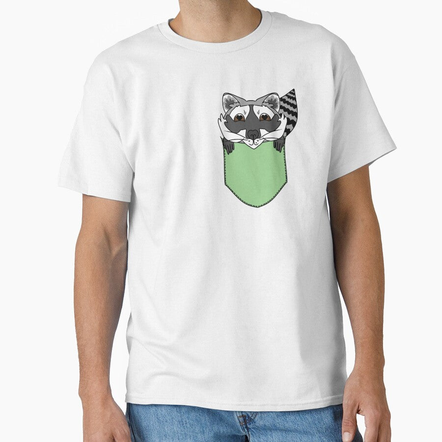 Cute Raccoon in the Pocket by HugSomeNettles