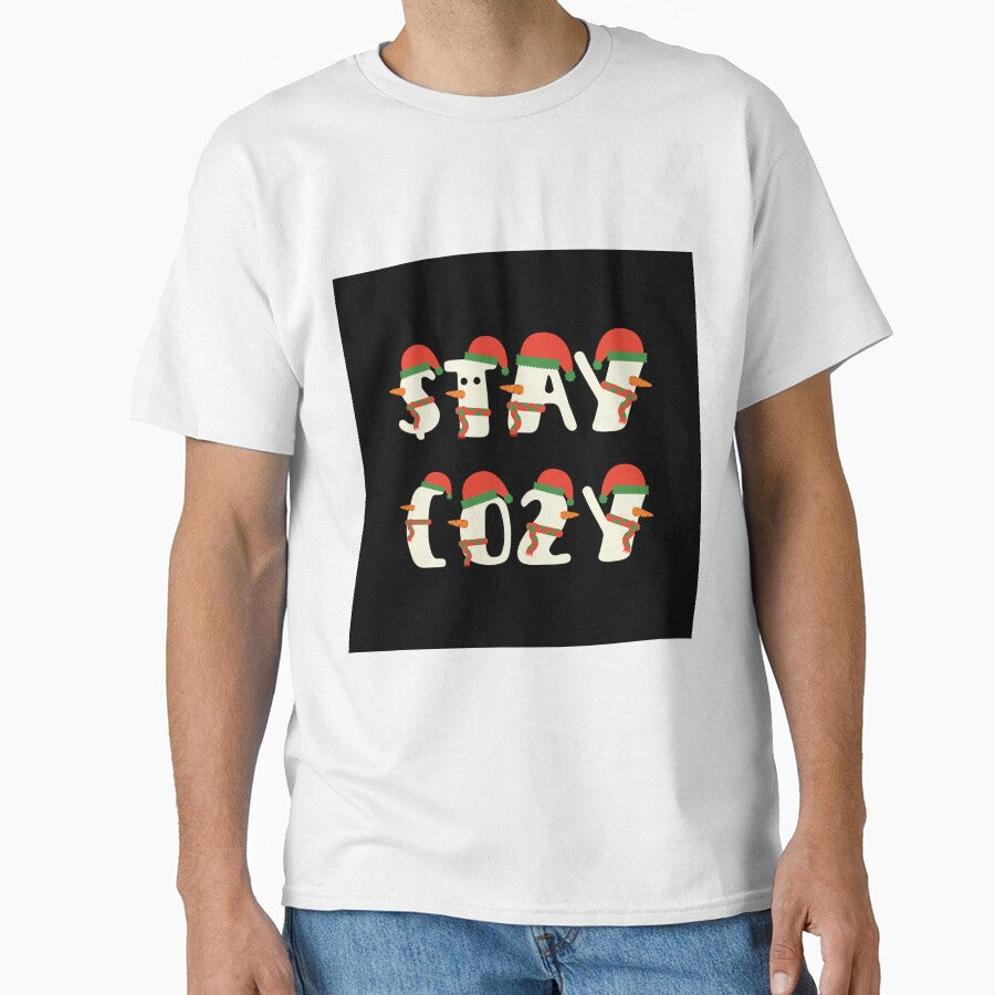 "Stay Cozy" Christmas Design by SubhashiArt