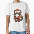 Raccoon Santa with Gift Sack – Cute Christmas Animal by Confuzz1ed