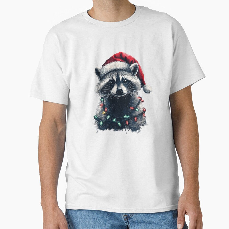 Raccoon Christmas by NicolasGlowArt