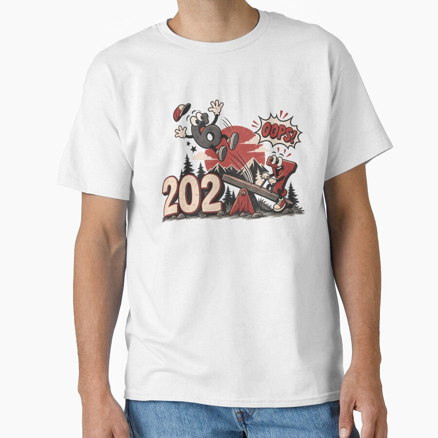 Oops 2027 – Funny New Year 2027 Vintage Retro Design by CalmDownZone ⭐️⭐️⭐️⭐️⭐️