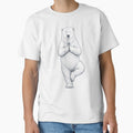 Vintage Polar Bear Yoga Tree Pose Animal Lover by TerryConnells