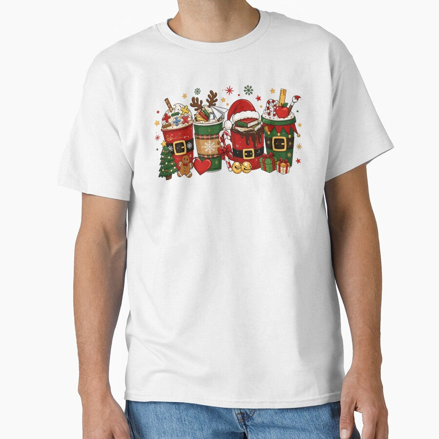 Teacher Christmas Coffee, Holiday Latte, Festive Teacher, Xmas Coffee Lover, Teacher Christmas Gift Idea by Quiajia
