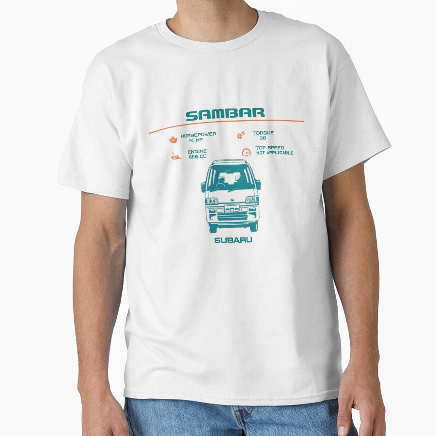 Kei Truck Subaru Sambar, Tiny Japanese Truck specs, Kei Truck Outline by mmmkei