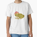 Frog with mushroom. Cute toad. by CoCoArt-Ua