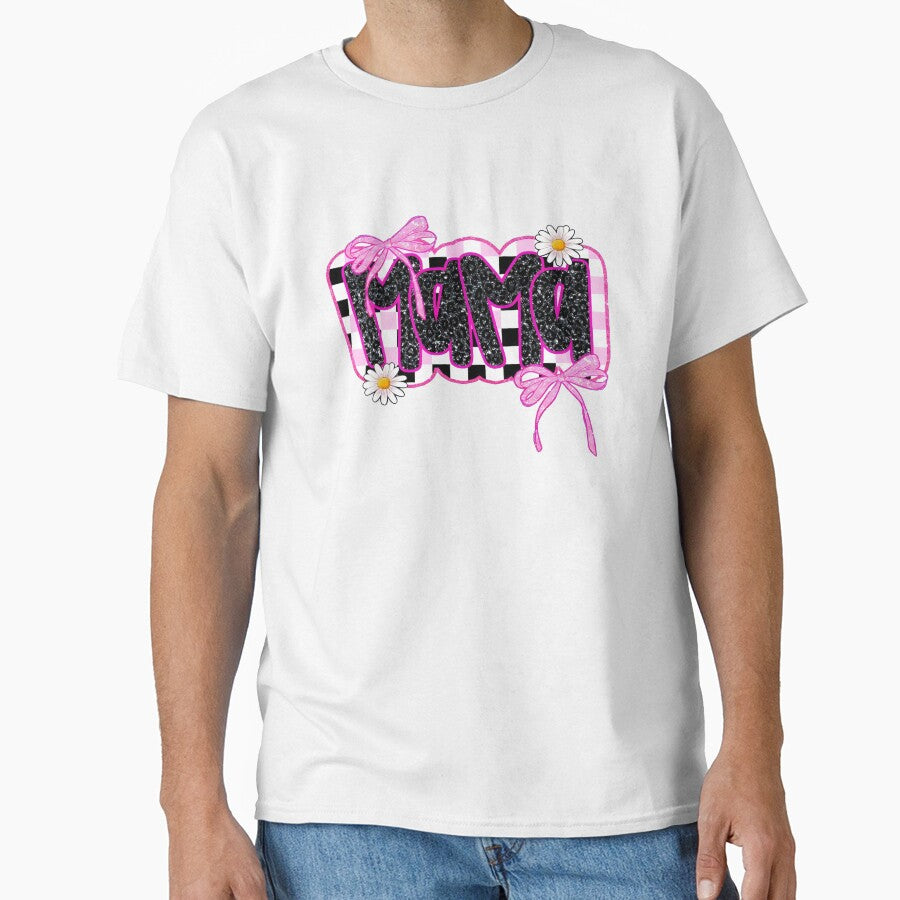 Pink Mama Coquette Bow, Mama Varsity by Benjaminerickso