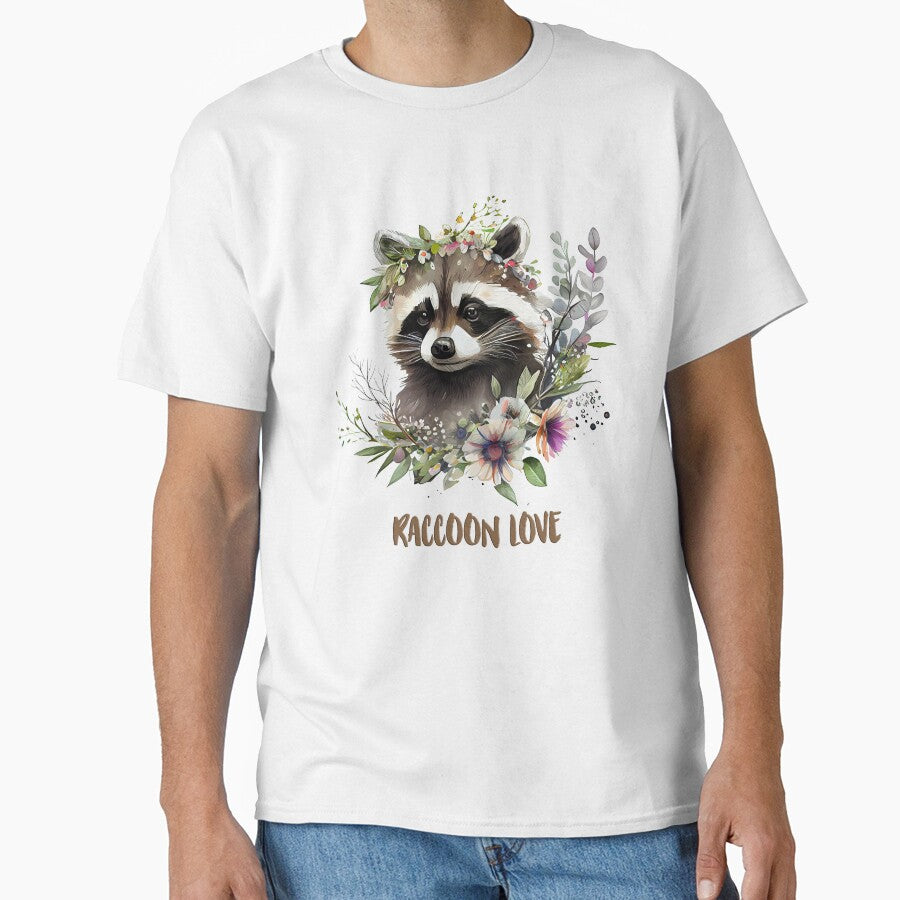 Raccoon Watercolor Art by Blok45