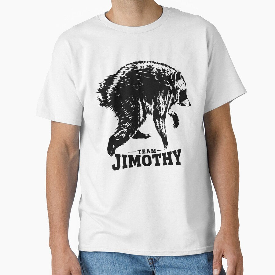 Team Jimothy Raccoon  Funny Trash Panda Wildlife by gear-posters