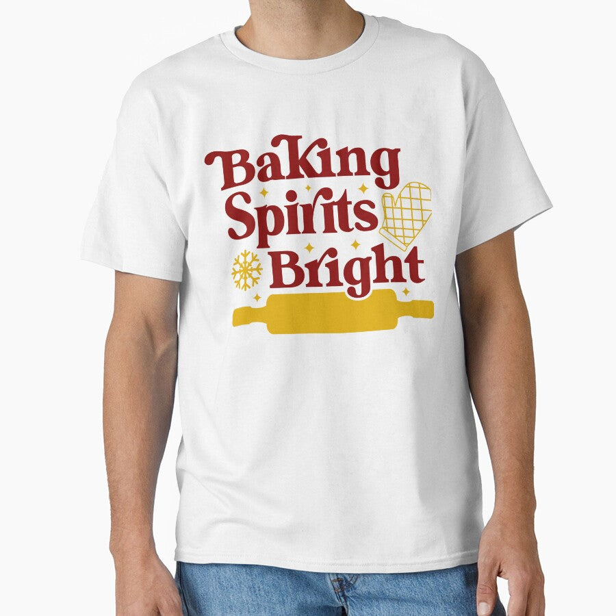 Retro Groovy Baking Spirits Bright Christmas Baking by MGdezigns