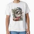 Cozy Holiday Raccoon Cartoon Design by Maryna_Reine