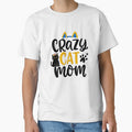 Crazy Cat Mom Cute Black Cat Lover Gift by truongloc246