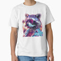 Raccoon In Summer by NicolasGlowArt