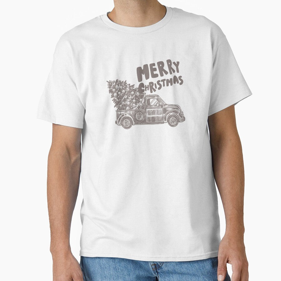 Merry Christmas - Vintage Truck by All-About-Life
