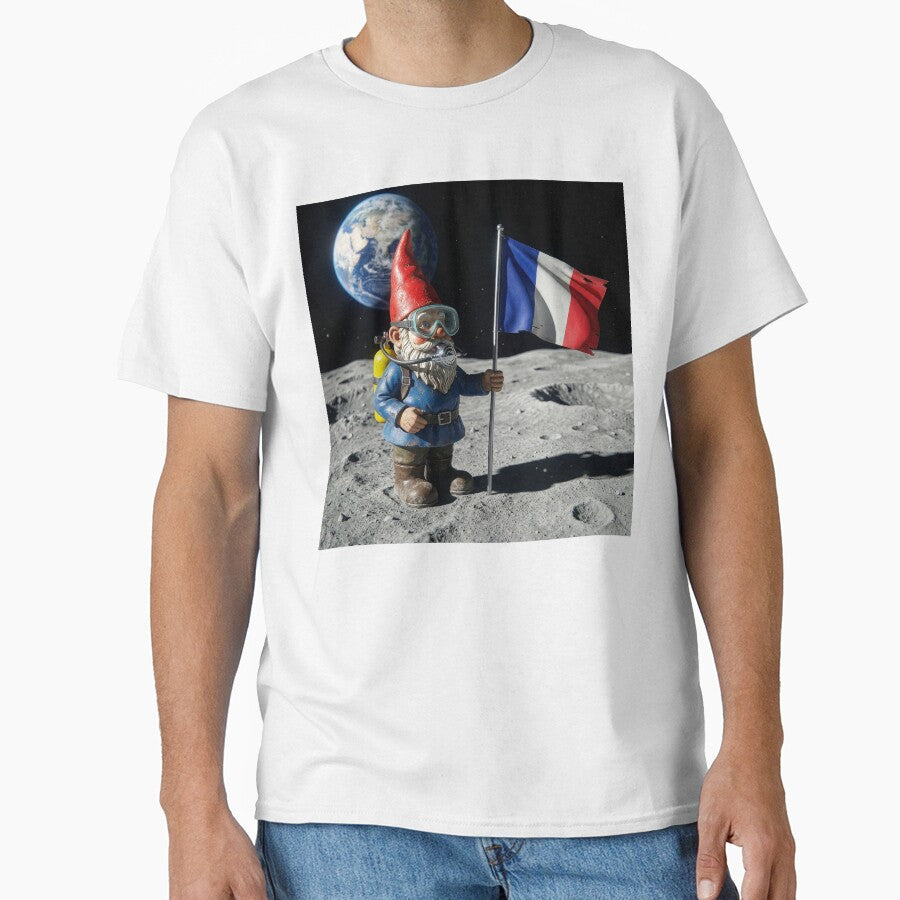 Garden Gnome Claims Moon for France by Tridentulus