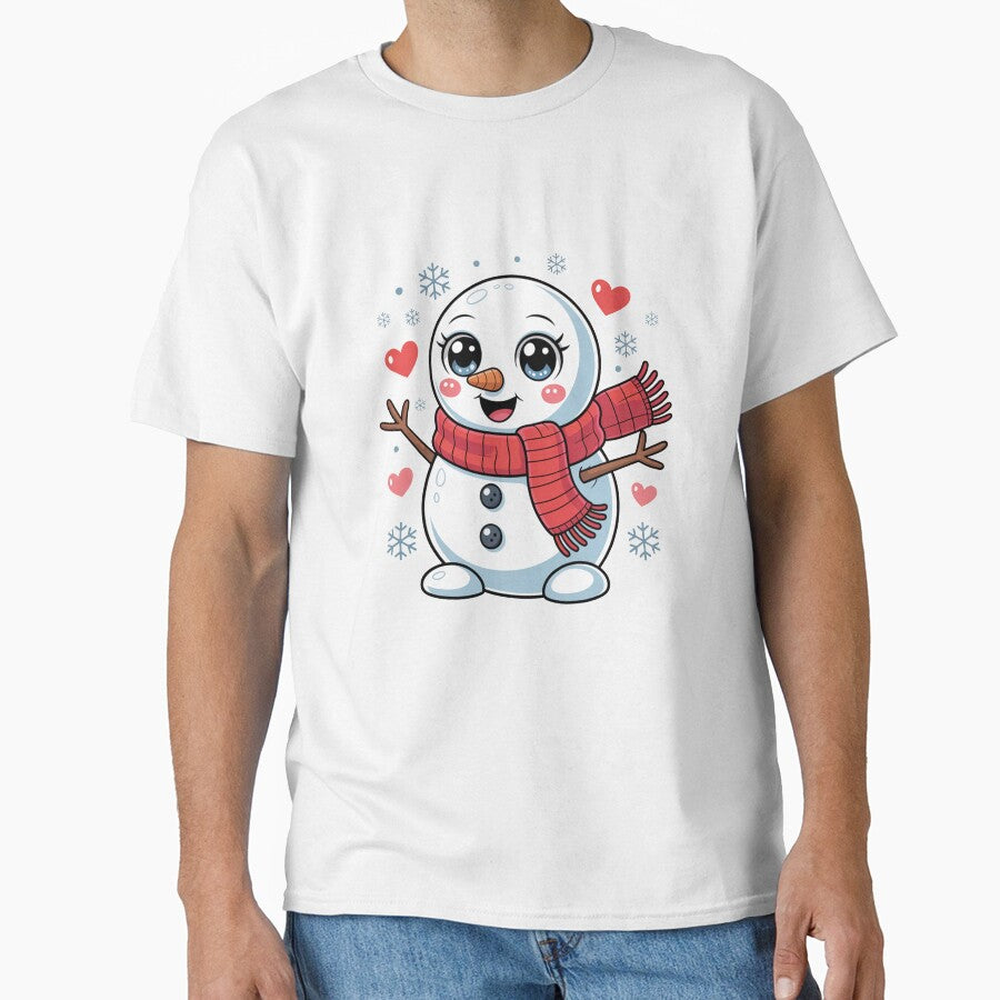 Cute Anime Snowman Christmas by MonkiFlipp