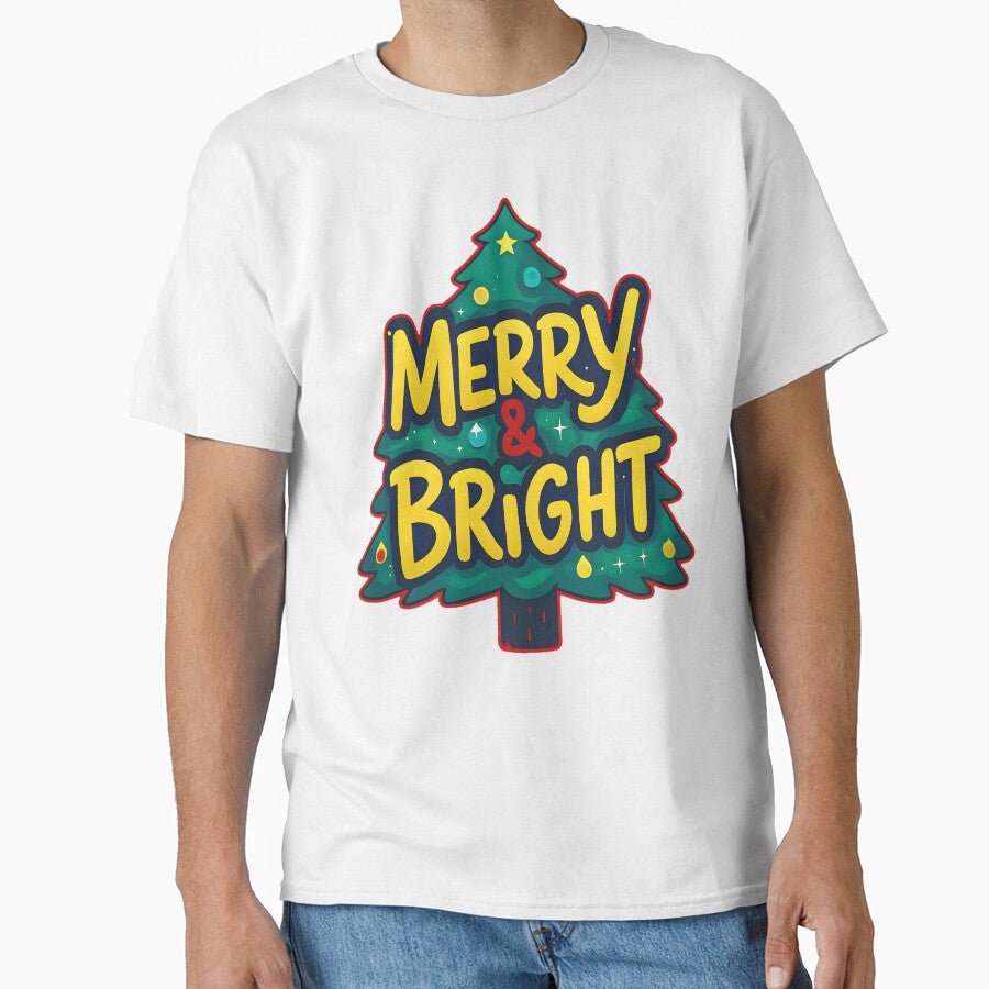 Merry And Bright Christmas Tree by AlphaTeez