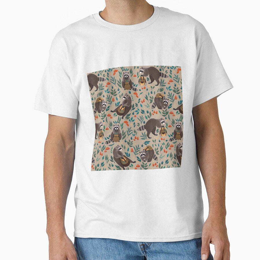 Mushroom Raccoons Pattern by SweetTea4U