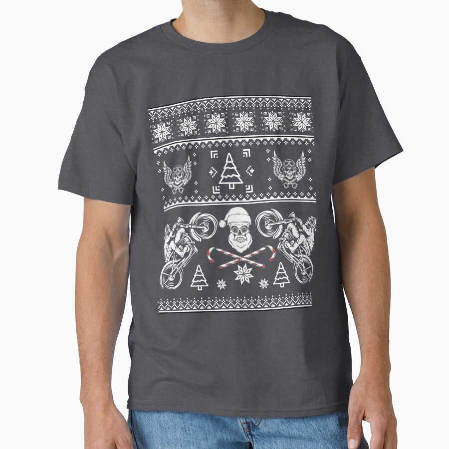 Biker Motorcycle Ugly Christmas by mrsmitful
