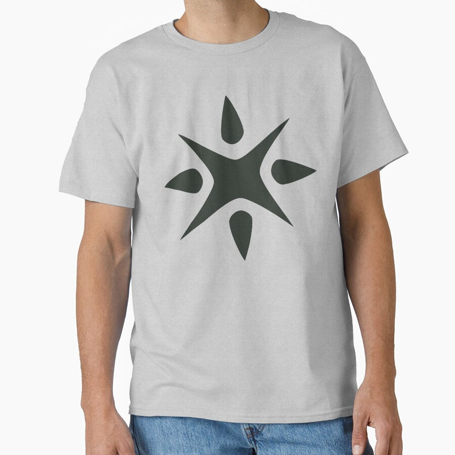 Large Geometric abstract snowflake in darkest green by AngelDawnDesign