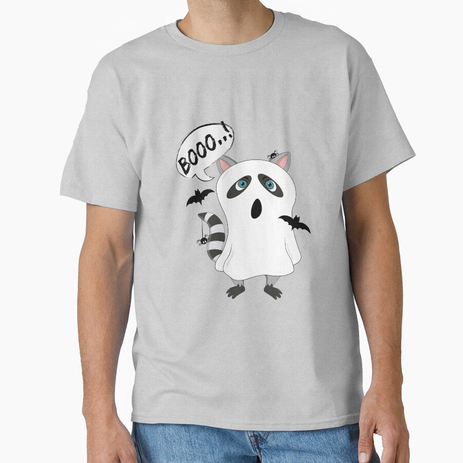 Cute Ghost Raccoon by atedesigns
