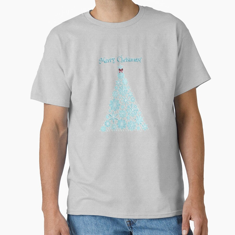 Snowflake X-Mas Tree - Teal by serenaking