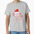 Christmas Axolotl Santalotl Cute Kawaii Santa Hat Pajamas by gkao