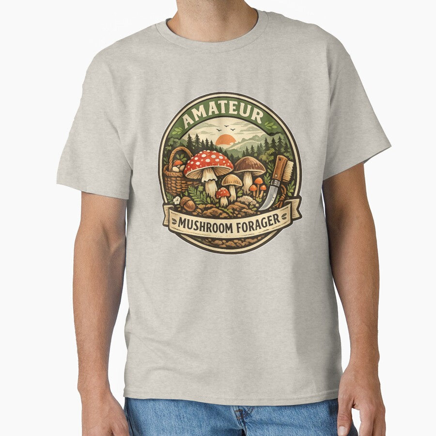Amateur Mushroom Forager by Robot Casual