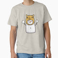 Cute Snowman In A Cat Hat - Merry Christmas Happy Snowman by ViewerEqualsPhoton