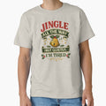Jingle All the Way (But Quietly, I’m Tired) - Funny Christmas Retro Design by Work Life Tees