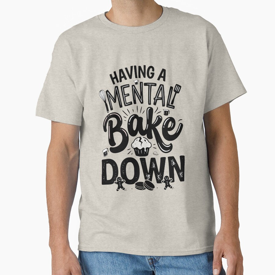 Having A Mental Bake Down - Funny Holiday Christmas Baker Humor Design by Lozarux