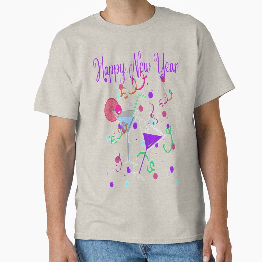 Happy New Year, Glasses, 3, Howdy New Year,New Years Celebration, New Years Eve Countdown by Adri Barnard