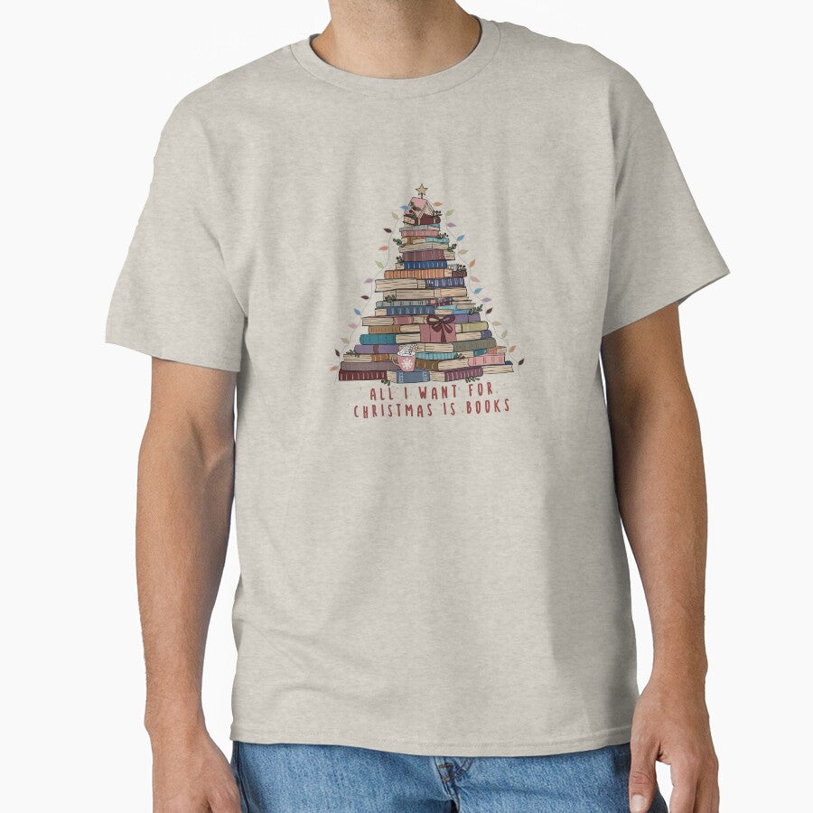 Bookish Christmas For Bookworm Booktok Aesthetic Book Lovers Club by mythandframe