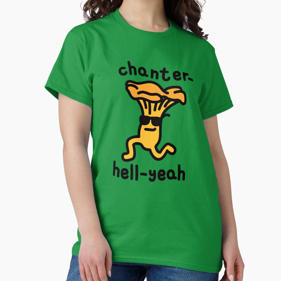 Chanterelle Pun Chanter-Hell-Yeah by hadicazvysavaca